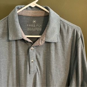 Free Fly Performance Bamboo Polo - Medium